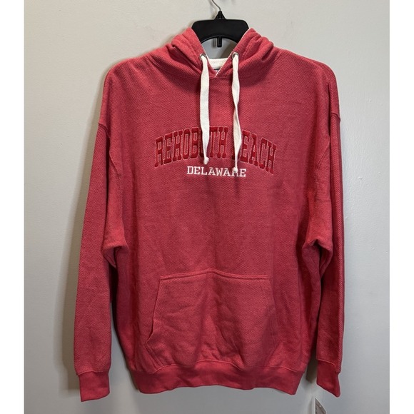 Basix Of America Other - Basix Of America Hoodie Rehoboth Beach SZ XL Red Heather